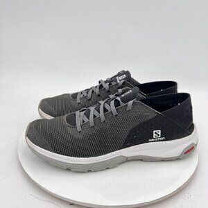 Salomon Tech Lite Men Size 9 409857 Gray Black Running Contragrip Comfort Shoes